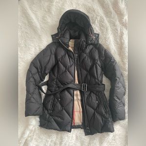 Burberry Hooded Quilted Shell Puffer jacket